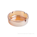 Manufacturers High Quality Portable Clear Round  Tobacco Glass Ashtray